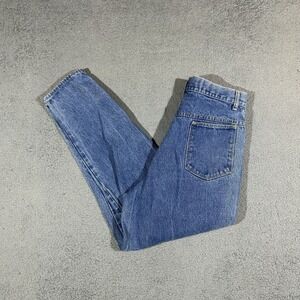 Venezia Jeans Womens Size 16 Tapered HighRise Blue Denim Jeans #2430